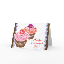 Valentine Cupcakes cards