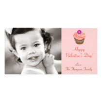 Valentine Cupcakes photo cards