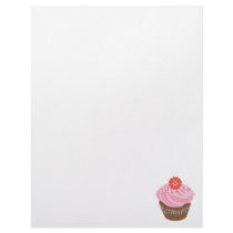 Valentine Cupcakes Letterhead Design