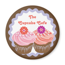 Valentine Cupcakes magnets