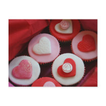 Valentine Cupcakes postcards by fantasian_angel Valentine Cupcakes postcards