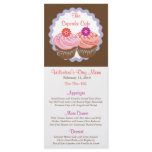 Valentine Cupcakes rack cards