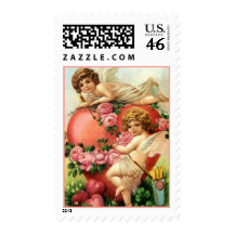 VALENTINE CUPIDS ANGELS VICTORIAN STYLE STAMPS!