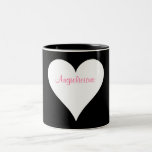 Valentine Customizable Heart Mug