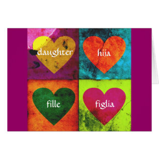 Valentine For Daughter Cards | Zazzle