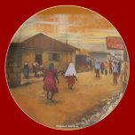 Valentine day gift Design by Mojisola A Gbadamosi plates