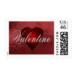 Valentine design stamp