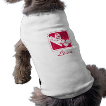Valentine Dog Shirt pet clothing by TiggersWorld Valentine Dog Shirt pet clothing
