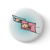 Valentine Dopom Pinback Buttons