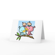 Valentine Dopom Greeting Card