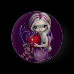 "Valentine Dragon" Button
