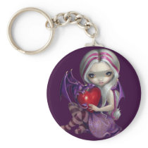 "Valentine Dragon" Keychain
