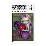 "Valentine Dragon" Stamp