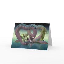 Valentine Entwining Hearts, Alien Sky's Card