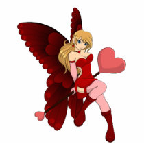 Valentine Fairy PhotoSculpture Photo Cut Outs