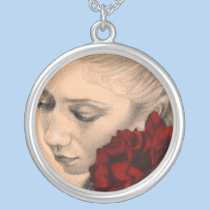 Valentine fairy rose Necklace necklaces