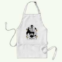 Valentine Family Crest Apron