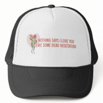 Valentine Flowers Mesh Hats