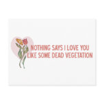 Valentine Flowers Post Cards