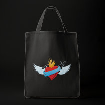 valentine flying heart bags