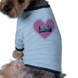 Valentine Foot Pet Shirt