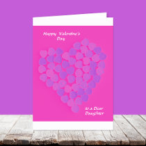 Valentine for Daughter -- Valentine Candy cards
