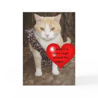 Valentine for Gal from Guy card
