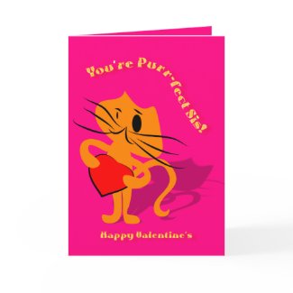 Valentine for Sis Card