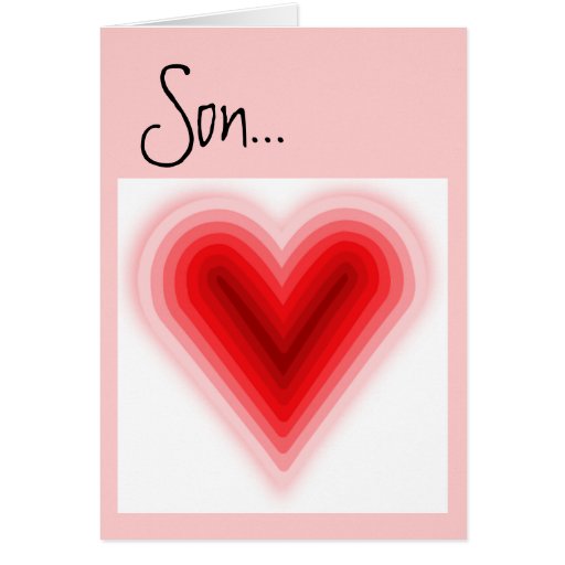 valentine-for-son-greeting-card-zazzle