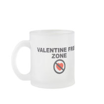 Valentine Free Zone Mugs