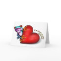 valentine frog card