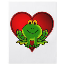 Valentine Frog Flyer Design