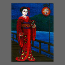 "Valentine Geisha" posters