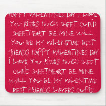 Valentine Gift Ideas for Men and Women mousepads by Be_My_Valentine Valentine Gift Ideas for Men and Women mousepads