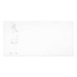 Valentine Girl Customized Photo Card