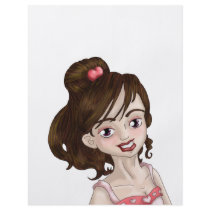 Valentine Girl Custom Flyer