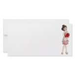 Valentine Girl Customized Photo Card