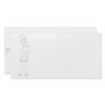 Valentine Girl Customized Photo Card