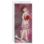 Valentine Girl Custom Rack Cards
