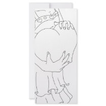 Valentine Girl Personalized Rack Card