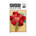 Valentine Heart Balloons stamp