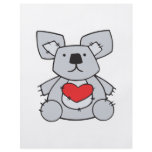 valentine heart koala bear custom flyer