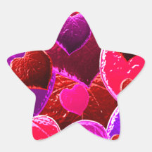 Valentine Heart Love Leaves Sticker