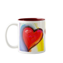 Valentine Heart Mug mugs