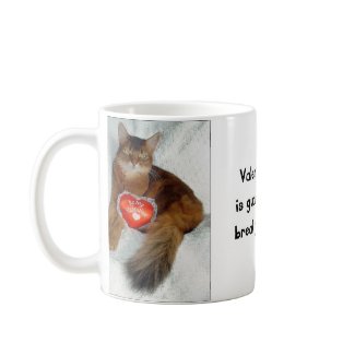 Valentine Heartbreaker Kitty Mug Valentine Heartbreaker Kitty Mug
