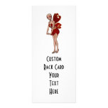 Valentine Hearts 3D Fairy -2 Custom Rack Cards