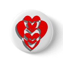 Valentine Hearts Button buttons