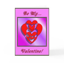 Valentine Hearts Card