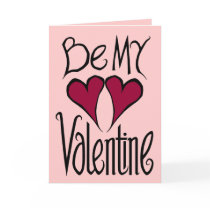 Valentine Hearts Card