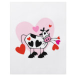 Valentine Hearts Cow Personalized Flyer